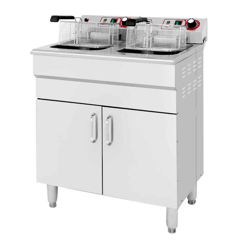 FREIDORA INDUSTRIAL ELECTRICA DOBLE 16+16 LITROS LARRYHOUSE LH2249 FREIDORAS DE GAS FREIDORAS INDUSTRIALES FREIDORAS CON ACEITES FREIDORA DE ACEITE FREICDORAS PARA RESTURANTES BAR BARES HOTEL HOTELES