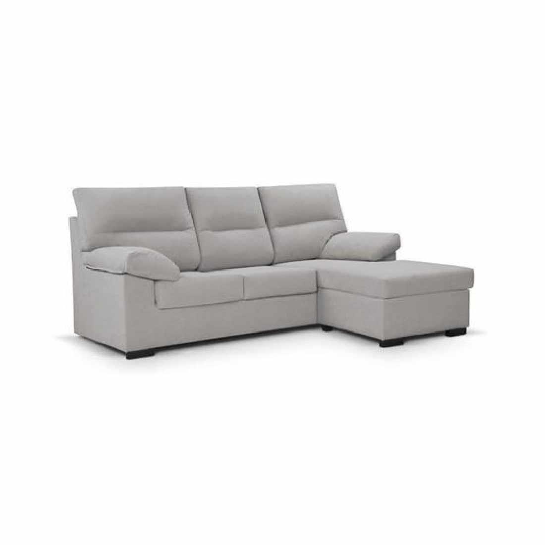 CHAISELONGE HADA CHAISEL REVERSIBLE 206 GRIS CLARO AR170999CHX004 SOFAS SILLON SILLONES CHAISELONGUES REVERSIBLES