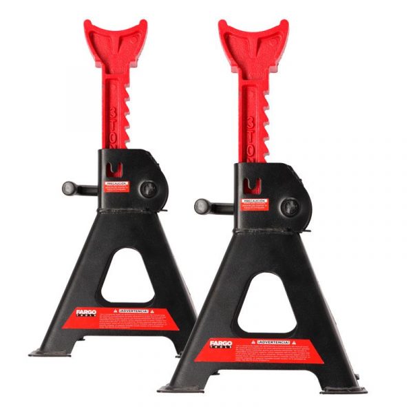 JUEGO CABALLETES 6TON FARGO TOOLS FT1266 - Imagen 3