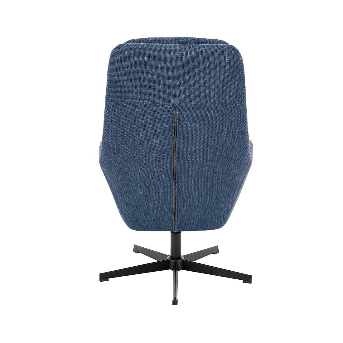 SILLON RELAX C/REPOSAPIES MERIN TELA BJORN AZUL ANAF5090-03 - Imagen 3