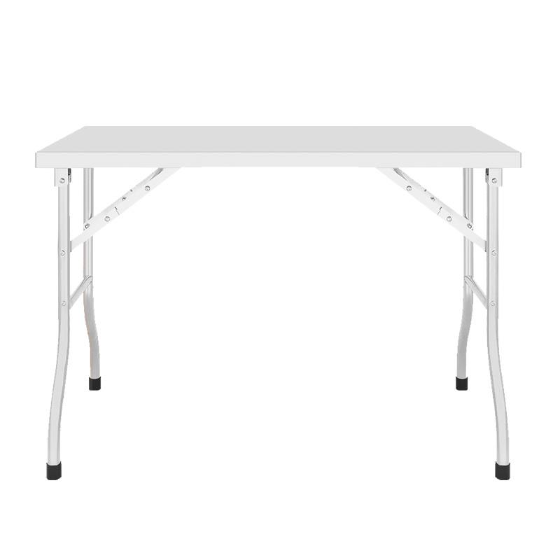 MESA DE TRABAJO INOX PLEGABLE 160X60X80CM LARRYHOUSE LH2255 - Imagen 2