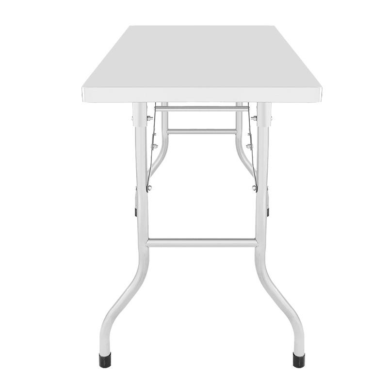 MESA DE TRABAJO INOX PLEGABLE 160X60X80CM LARRYHOUSE LH2255 - Imagen 3