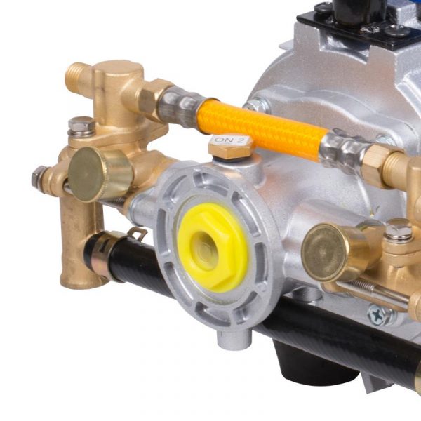 MOTOR ELECTRICO 1HP + BOMBA SULFATAR TAKUMA TK161 - Imagen 2