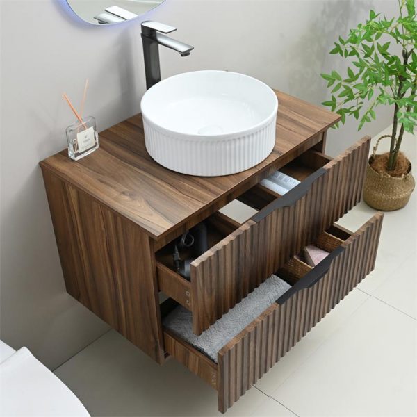 MUEBLE DE BAÑO SUSPENDIDO SERIE KAREN 80X46X50CM BENOTTI BT2928 - Imagen 2