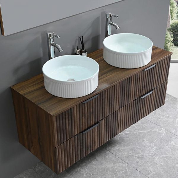 MUEBLE DE BAÑO SUSPENDIDO SERIE KAREN 120X46X50CM BENOTTI BT2929 - Imagen 3