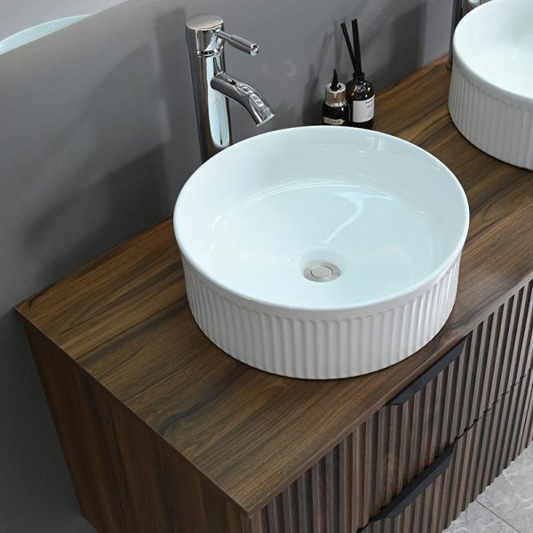 MUEBLE DE BAÑO SUSPENDIDO SERIE KAREN 120X46X50CM BENOTTI BT2929 - Imagen 5