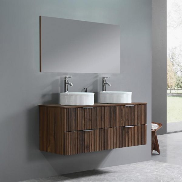 MUEBLE DE BAÑO SUSPENDIDO SERIE KAREN 120X46X50CM BENOTTI BT2929