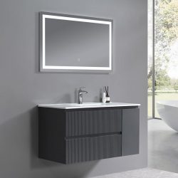 MUEBLE DE BAÑO SUSPENDIDO SERIE ASIA 100X46X54CM BENOTTI BT2912