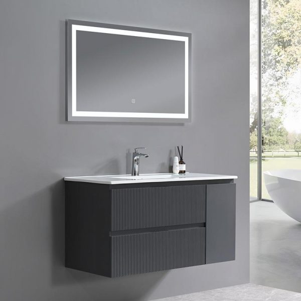 MUEBLE DE BAÑO SUSPENDIDO SERIE ASIA 100X46X54CM BENOTTI BT2912
