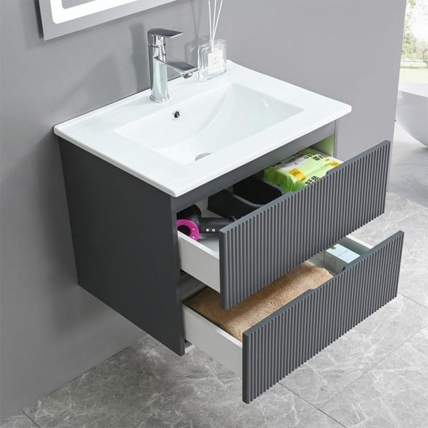 MUEBLE DE BAÑO SUSPENDIDO SERIE BRISA 80X46X50CM BENOTTI BT2927 - Imagen 3