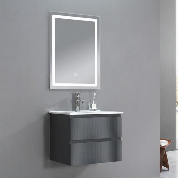 MUEBLE DE BAÑO SUSPENDIDO SERIE BRISA 80X46X50CM BENOTTI BT2927