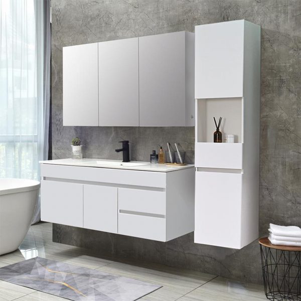 MUEBLE DE BAÑO SUSPENDIDO SERIE GALA 120X46X50CM BENOTTI BT2921 - Imagen 3