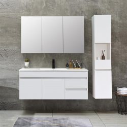 MUEBLE DE BAÑO SUSPENDIDO SERIE GALA 120X46X50CM BENOTTI BT2921