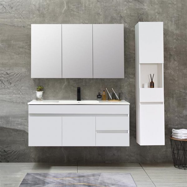 MUEBLE DE BAÑO SUSPENDIDO SERIE GALA 120X46X50CM BENOTTI BT2921
