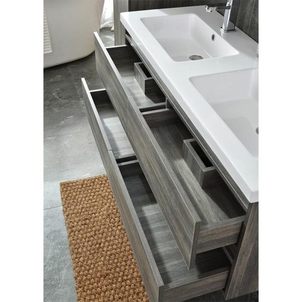MUEBLE DE BAÑO SUSPENDIDO SERIE MAR 120X46X50CM BENOTTI BT2922 - Imagen 3