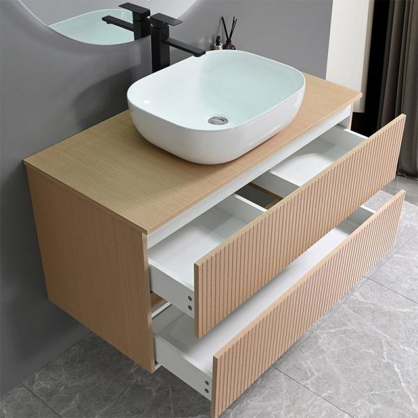 MUEBLE DE BAÑO SUSPENDIDO SERIE SURI 100X50X54CM BENOTTI BT2914 - Imagen 4