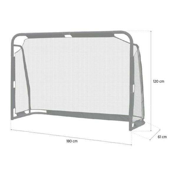 PORTERIA DE FUTBOL CON MURO DE TIRO 180X120X61CM ATHANSPORT AT1049 - Imagen 5