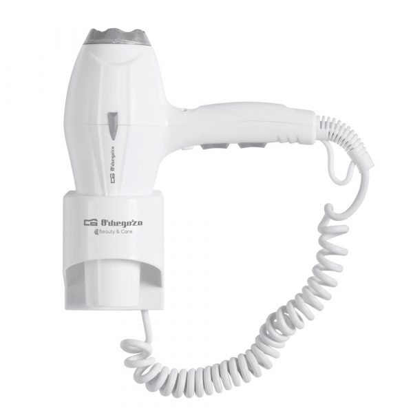 SECADOR DE PELO DE PARED 2000W BLANCO ORBEGOZO SEH1800