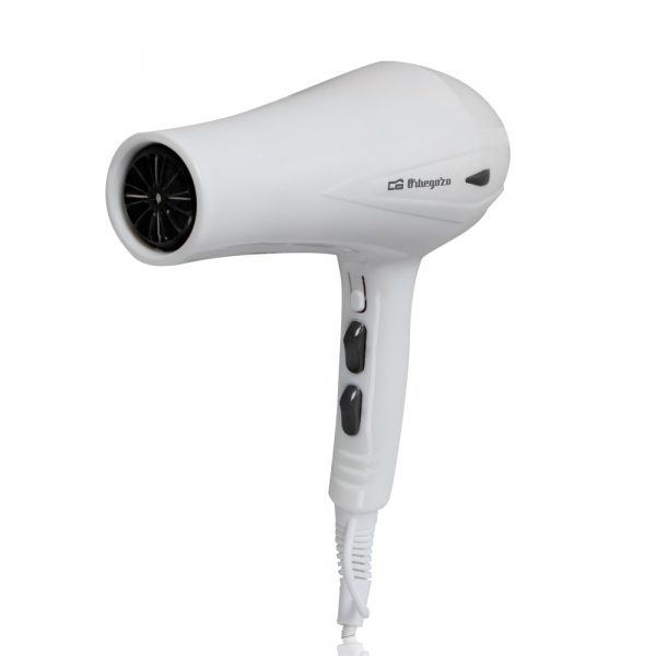 SECADOR DE PELO DE PARED 2000W BLANCO ORBEGOZO SEH1800 - Imagen 2