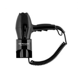 SECADOR DE PELO DE PARED 2000W NEGRO ORBEGOZO SEH1850