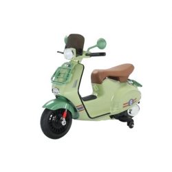 MOTO SCOOTER CLASICO CON RUEDINES VERDE 33015