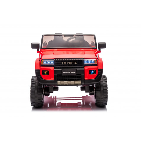 COCHE INFANTIL A BATERIA CON CONTROL REMOTO TOYOTA LC250 ROJO 33002 - Imagen 2
