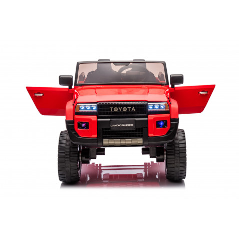COCHE INFANTIL A BATERIA CON CONTROL REMOTO TOYOTA LC250 ROJO 33002 - Imagen 6