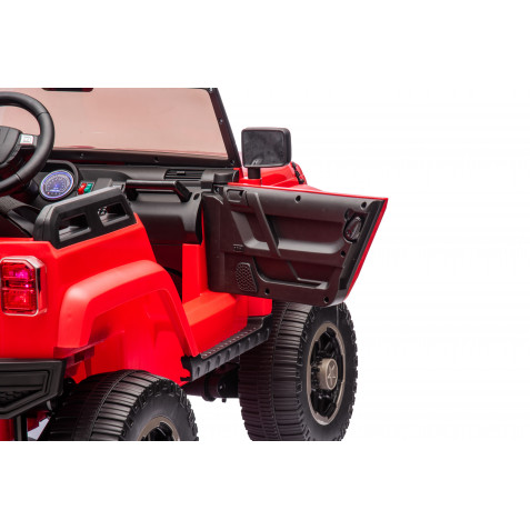 COCHE INFANTIL A BATERIA CON CONTROL REMOTO TOYOTA LC250 ROJO 33002 - Imagen 8