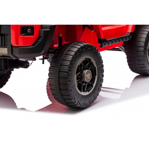 COCHE INFANTIL A BATERIA CON CONTROL REMOTO TOYOTA LC250 ROJO 33002 - Imagen 9