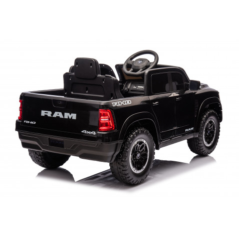 COCHE INFANTIL A BATERIA CON CONTROL REMOTO RAM 1500 SUPER TRUCK NEGRO 33007 - Imagen 4