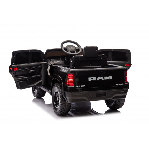 COCHE INFANTIL A BATERIA CON CONTROL REMOTO RAM 1500 SUPER TRUCK NEGRO 33007 - Imagen 7