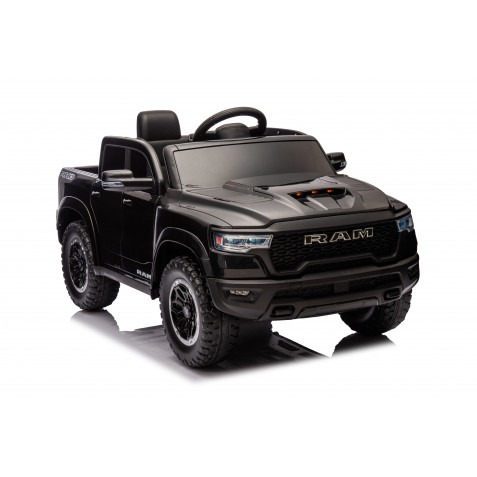 COCHE INFANTIL A BATERIA CON CONTROL REMOTO RAM 1500 SUPER TRUCK NEGRO 33007 - Imagen 9