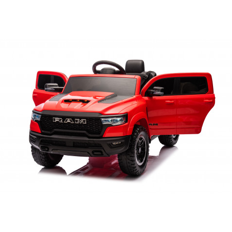 COCHE INFANTIL A BATERIA CON CONTROL REMOTO RAM 1500 SUPER TRUCK ROJO 33008 - Imagen 6