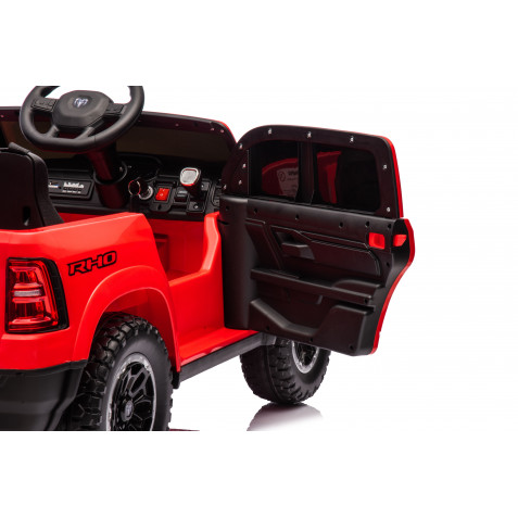 COCHE INFANTIL A BATERIA CON CONTROL REMOTO RAM 1500 SUPER TRUCK ROJO 33008 - Imagen 7