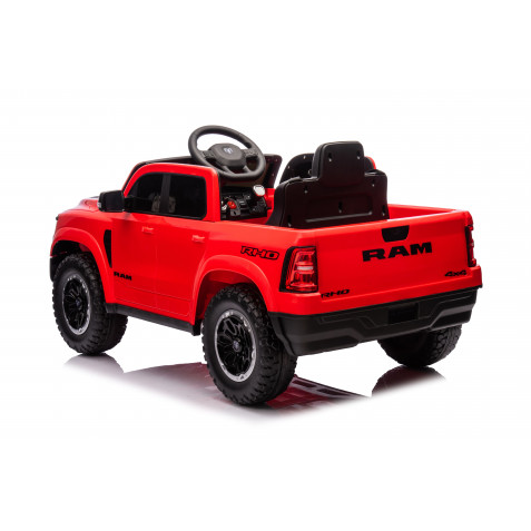 COCHE INFANTIL A BATERIA CON CONTROL REMOTO RAM 1500 SUPER TRUCK ROJO 33008 - Imagen 9