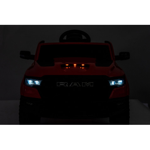 COCHE INFANTIL A BATERIA CON CONTROL REMOTO RAM 1500 SUPER TRUCK ROJO 33008 - Imagen 10