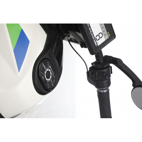 MOTO DE POLICIA INFANTIL A BATERIA CON RUEDINES 33013 - Imagen 3