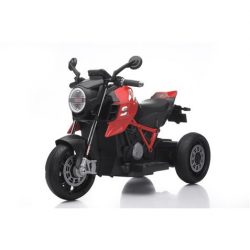 MOTO DEPORTIVA INFANTIL 3 RUEDAS A BATERIA ROJA 33017