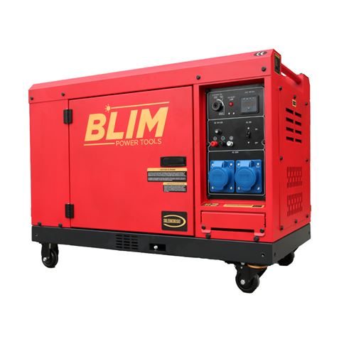GENERADOR INSONORIZADO GASOIL 6500W BLIM BL0465 - Imagen 2