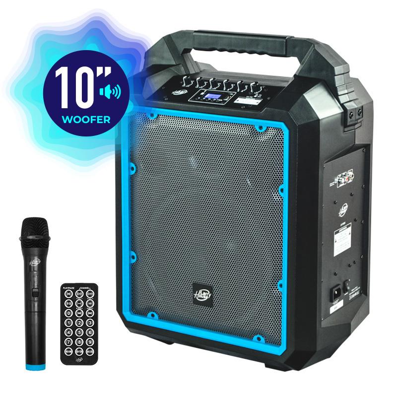 ALTAVOZ PRO BATERIA AUTOAMPLIFICADO 10" 500W LARRYHOUSE LH2239 ALTAVOCES DE GRANDES POTENCIAS ALTAVOCES GRAN POTENCIA KARAOKES