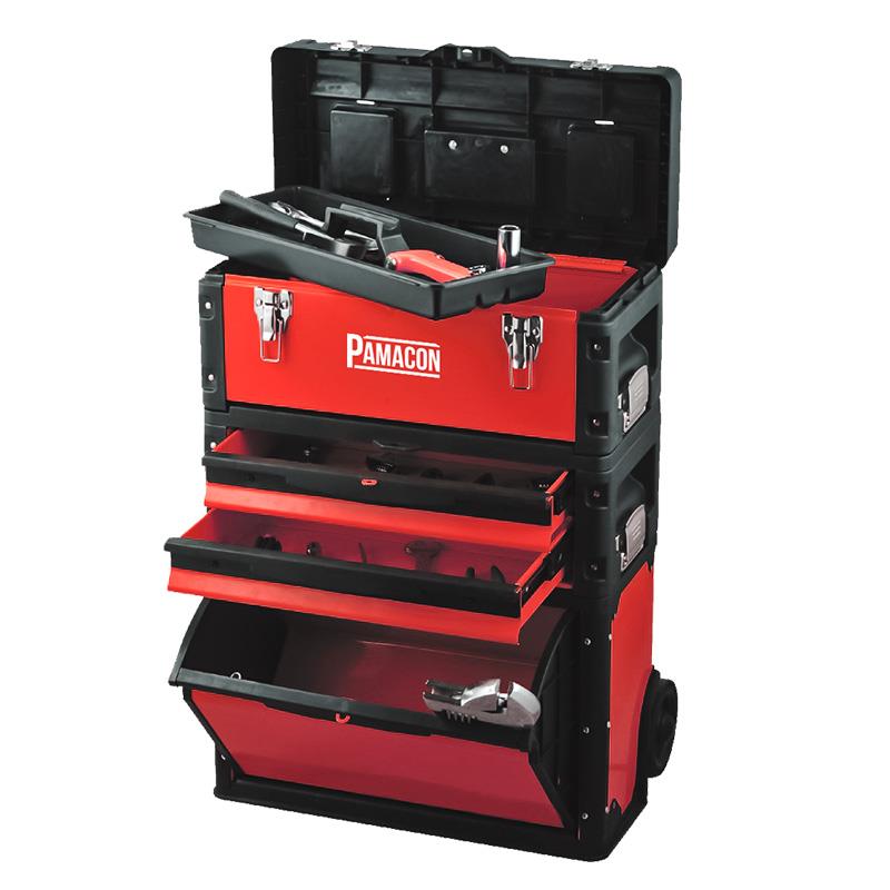 CARRO MODULAR 3 GAVETAS PAMACON PM1813 CARROS METALICOS CARROS DE HERRAMIENTAS EQUIPAMIENTO TALLER EQUIPAMIENTOS PARA TALLERES
