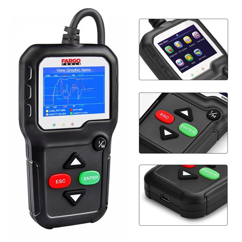 MAQUINA DIAGNOSIS OBD2 FARGO TOOLS FT1437 - Imagen 4