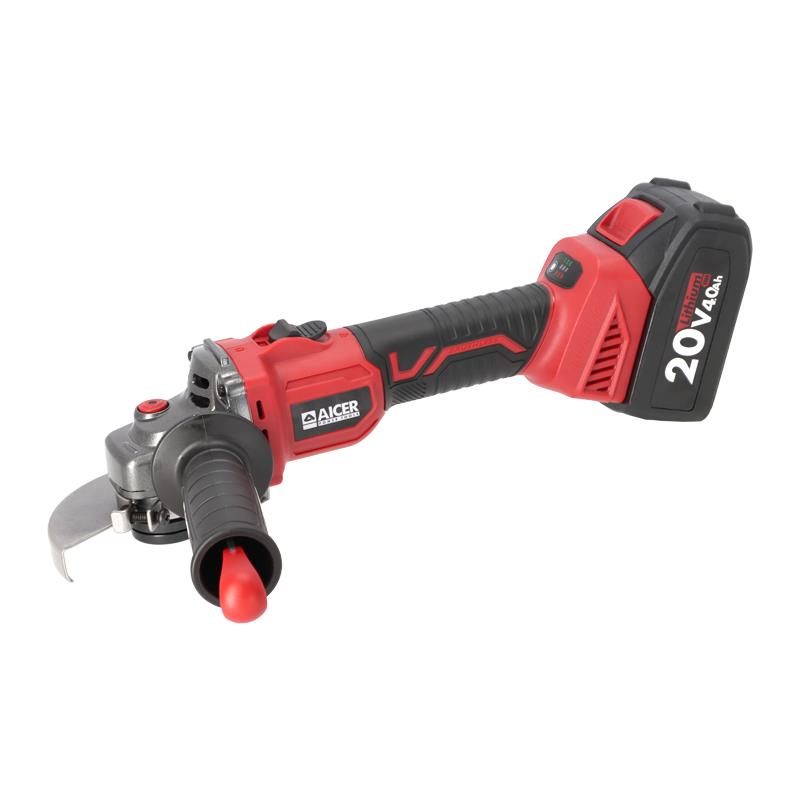 PACK RADIAL+TALADRO+LLAVE IMPACTO+MARTILLO 20V ONLY ONE (2X 2+4AH) AICER AC1730 - Imagen 4