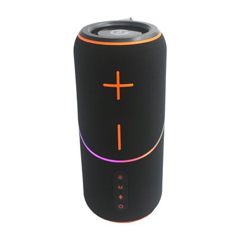 ALTAVOZ BLUETOOTH RAINBOW BEAT NEGRO COOLSOUND CS0275 - Imagen 2