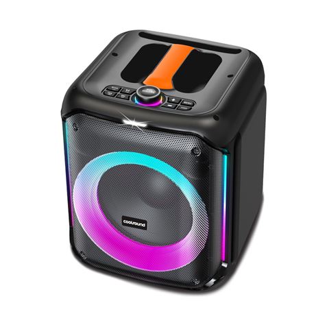 ALTAVOZ KARAOKE PORTATIL PARTYBOX 8" COOLSOUND CS0270 - Imagen 2