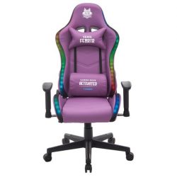 SILLA GAMING RGB SERIE FENRIR VIOLETA CROMAD CR1233