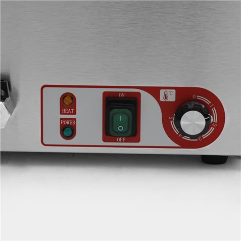 BAÑO MARIA INDUSTRIAL 4 CUBETAS 1200W CHEF PRO CF0113 - Imagen 5