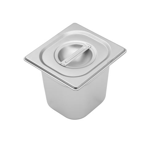 BAÑO MARIA INDUSTRIAL 6 CUBETAS 1200W CHEF PRO CF0114 - Imagen 6