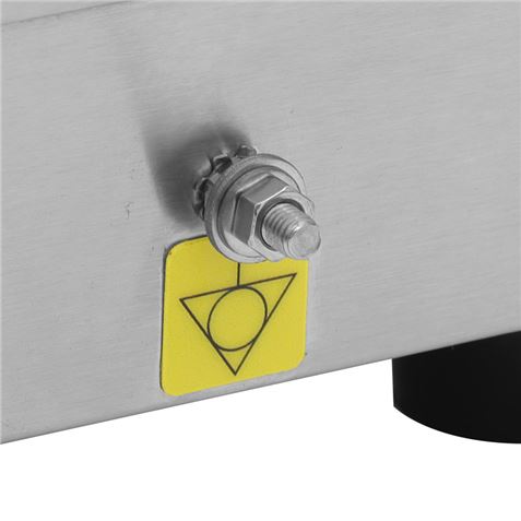 PLANCHA ELECTRICA PROFESIONAL SUPERFICIE LISA 3000W CHEF PRO CF0107 - Imagen 9