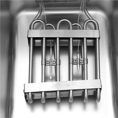 FREIDORA ELECTRICA PROFESIONAL 11 LITROS 3000W CHEF PRO CF0102 - Imagen 6